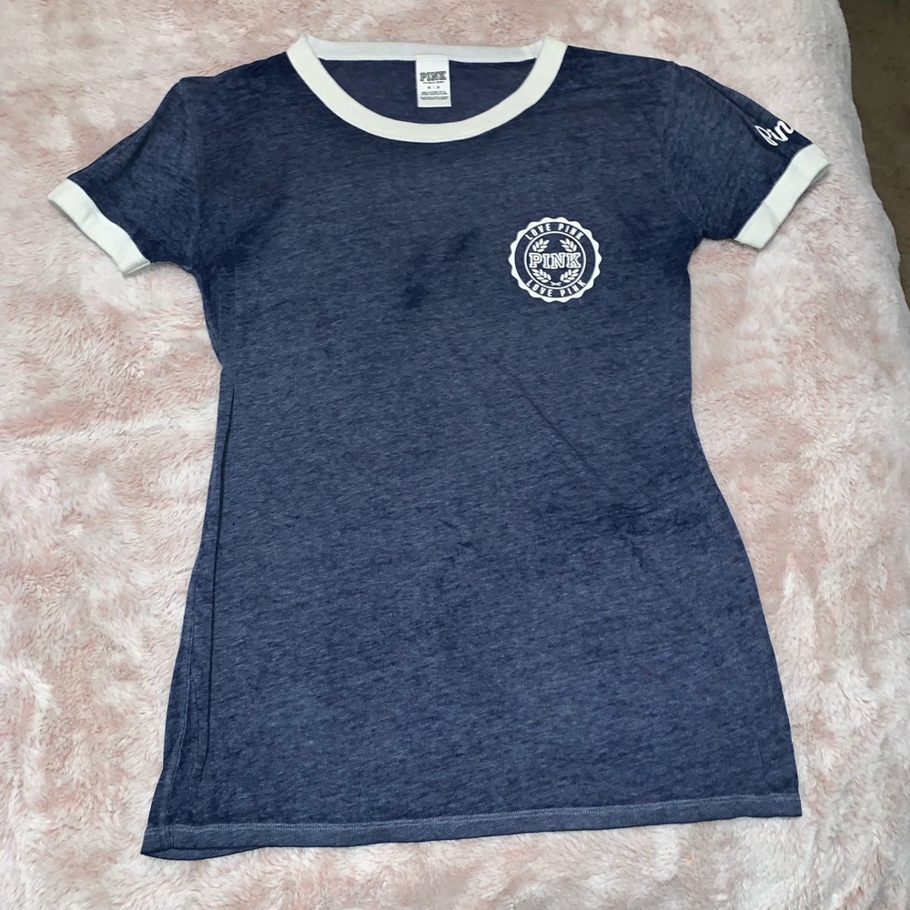 Blue Victoria’s Secret PINK Tee